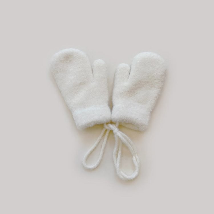 Toddler Solid Color Warm Mittens