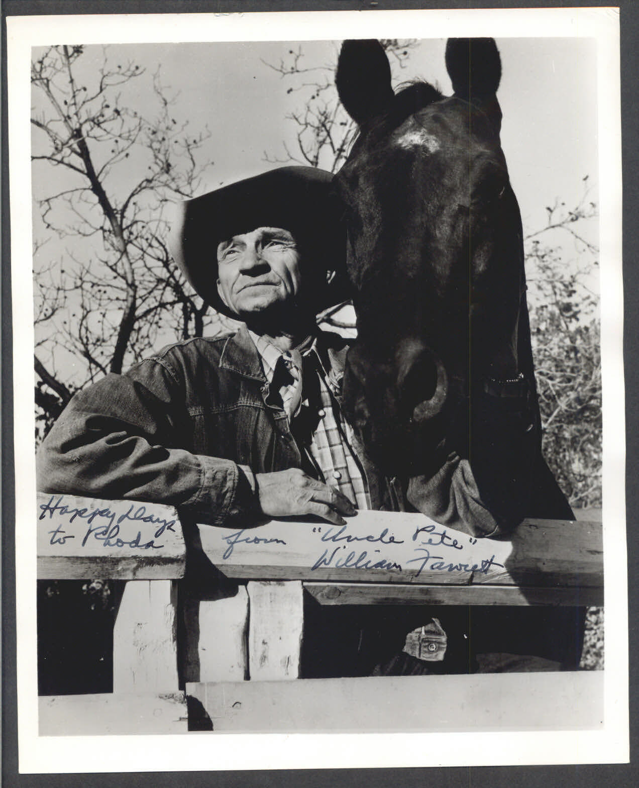 William Fawcett - Signed Vintage Celebrity Autograph Photo Poster painting - Character Actor