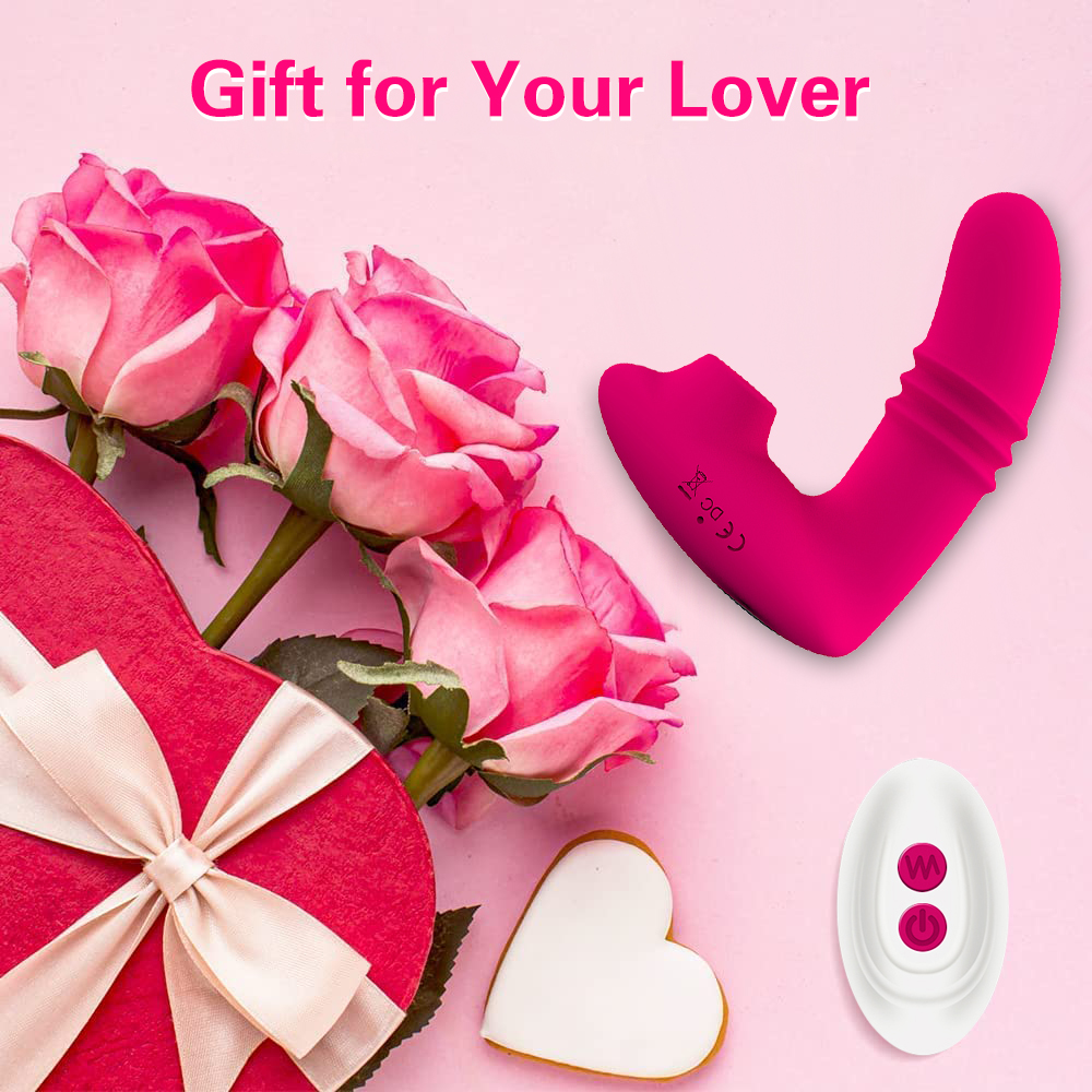 Remote Control Clitoral Sucking Vibrator for Women