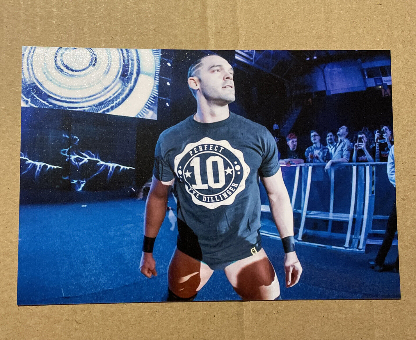 WWE WRESTLING TYE DILLINGER Hand SIGNED (On Back) 6x4 PORTRAIT Photo Poster painting AEW NXT TNA