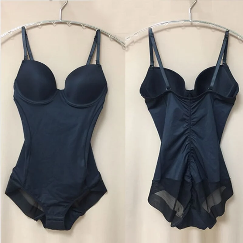 FINETOO Body Corset Women Postpartum Slimming Underwear  Bodysuits Tummy Shapewear Waist Corset Lift Hip Girdle Body Shapers