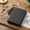 Embroidery Floss Organizer 50 Clear 9-Pocket Pages Waterproof Zip Trading Card Binder Holds 200+ Thread for Embroidery & Craft Supplies