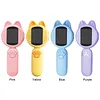 Kids Cat Shape Digital Magnifying Glass 2.0Inch Handheld Microscope for Kid Gift