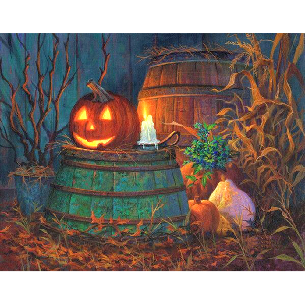

Pumpkin - Round Drill Diamond Painting - 40*30CM, 501 Original