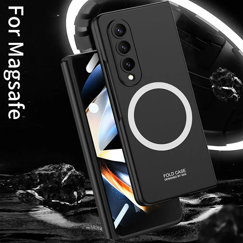 Applicable To Samsung ZFold3/ZFold4 Ultra-Thin Shell Film Wireless Charger Phone Case