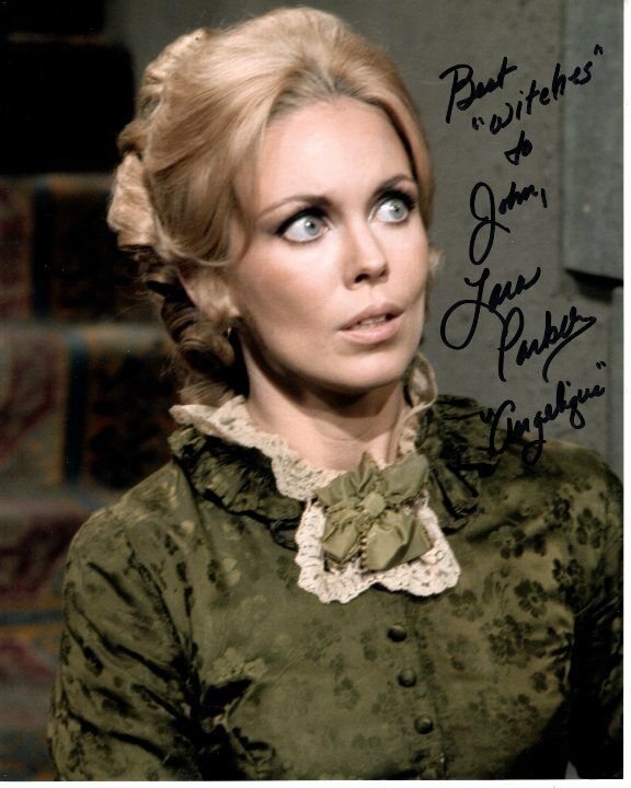 LARA PARKER Autographed Signed DARK SHADOWS ANGELIQUE Photo Poster paintinggraph - To John