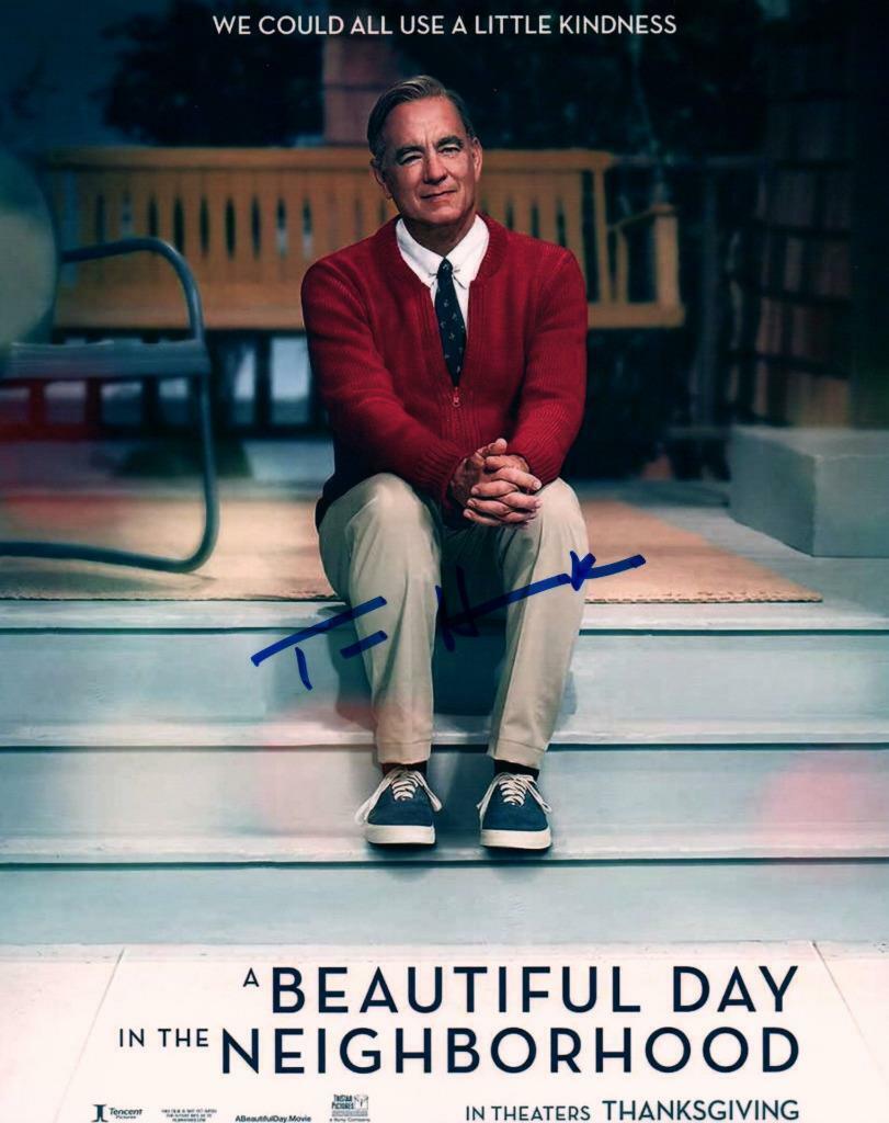 Tom Hanks Autographed 8x10 Photo Poster painting signed Picture + COA