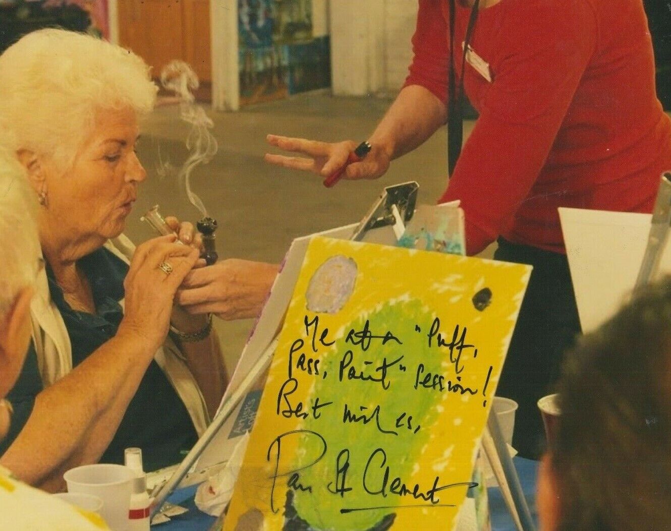 Pam St Clement **HAND SIGNED** 8x10 Photo Poster painting ~ AUTOGRAPHED ~ Eastenders