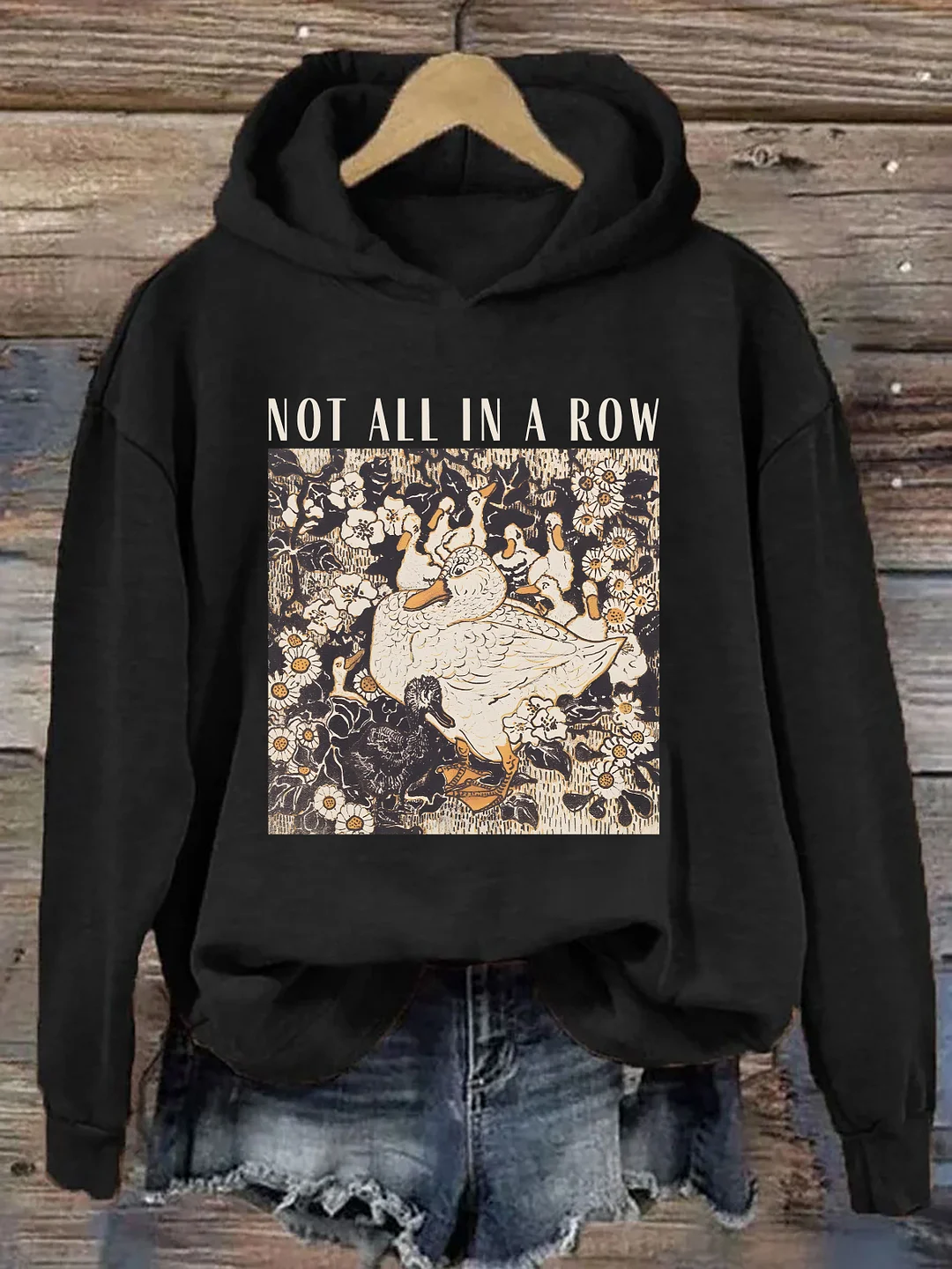 Ducks Not In A Row Hoodie