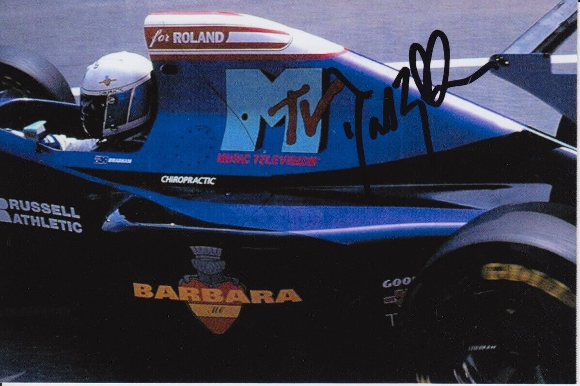 David Brabham Hand Signed 6x4 Photo Poster painting - Formula 1 Autograph 2.