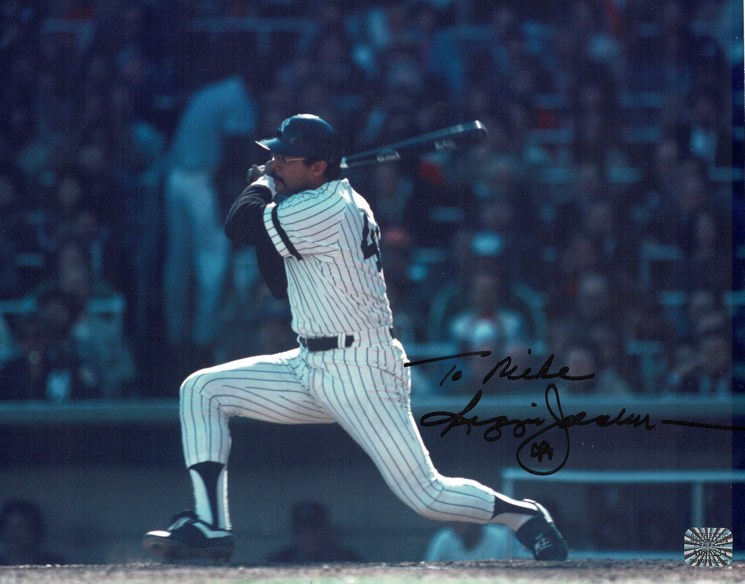 Reggie Jackson signed autographed 8x10 Photo Poster painting! AMCo! 9536