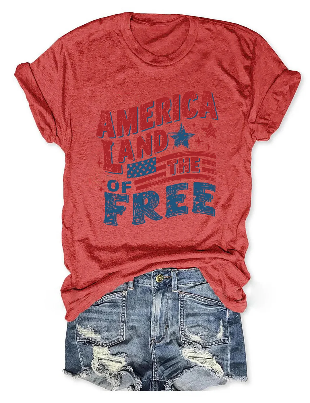 America Land Of The Free T-shirt