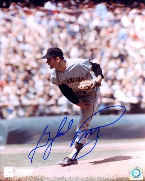 Gaylord Perry San Francisco SF Giants HOF Autographed Signed 8x10 Photo Poster painting CFS COA