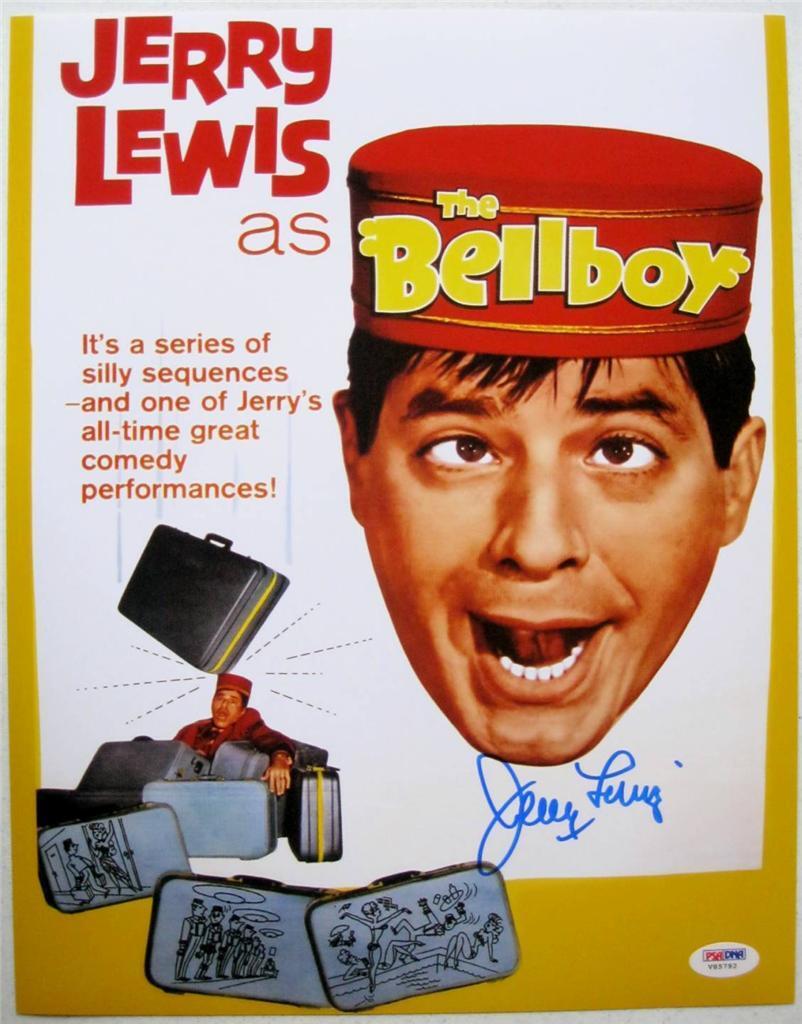 JERRY LEWIS Signed THE BELLBOY 11x14 Photo Poster painting PSA/DNA COA Auto AUTOGRAPH