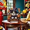 Diamond Painting Halloween Table Top Ornament Kits for Home Office