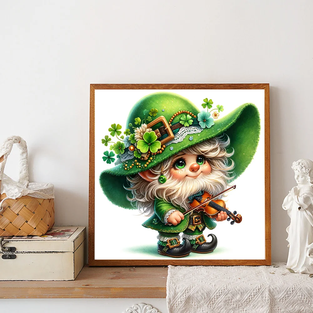 Diamond Painting - Full Round Drill - St.Patrick's Day(Canvas|30*30cm)