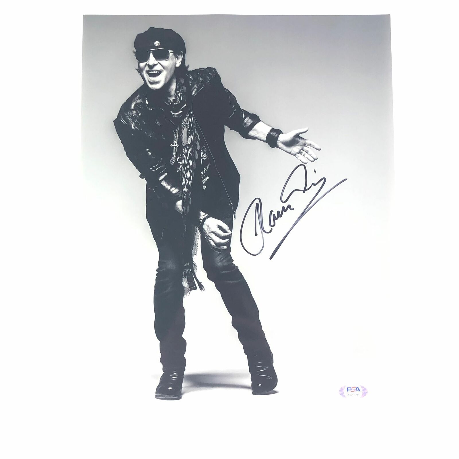 KLAUS MEINE signed 11x14 Photo Poster painting PSA/DNA Autographed Scorpions
