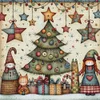 Christmas Tree-11CT Stamped Cross Stitch 50*50cm/19.69*19.69in