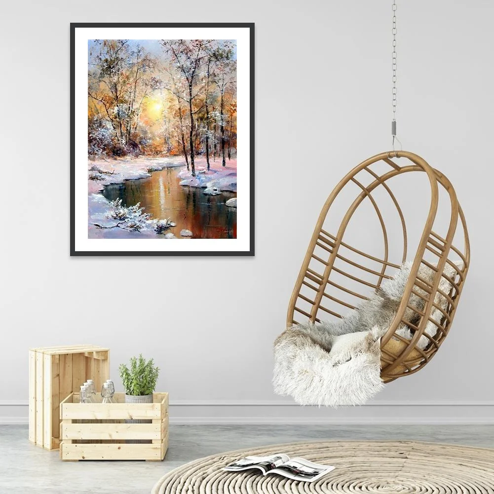 Diamond Painting - Full Round Drill - Fantasy Nature(30*40cm)