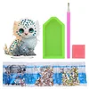 DIY Lion Diamond Painting Single-sided Acrylic Desktop Ornaments