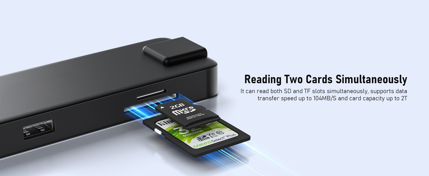 SD/TF Card Reader