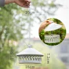 Camping Incense Burner - Portable Incense Burner | Windproof Iron Fly Incense Burner with Hanging Lid for Outdoor Garden