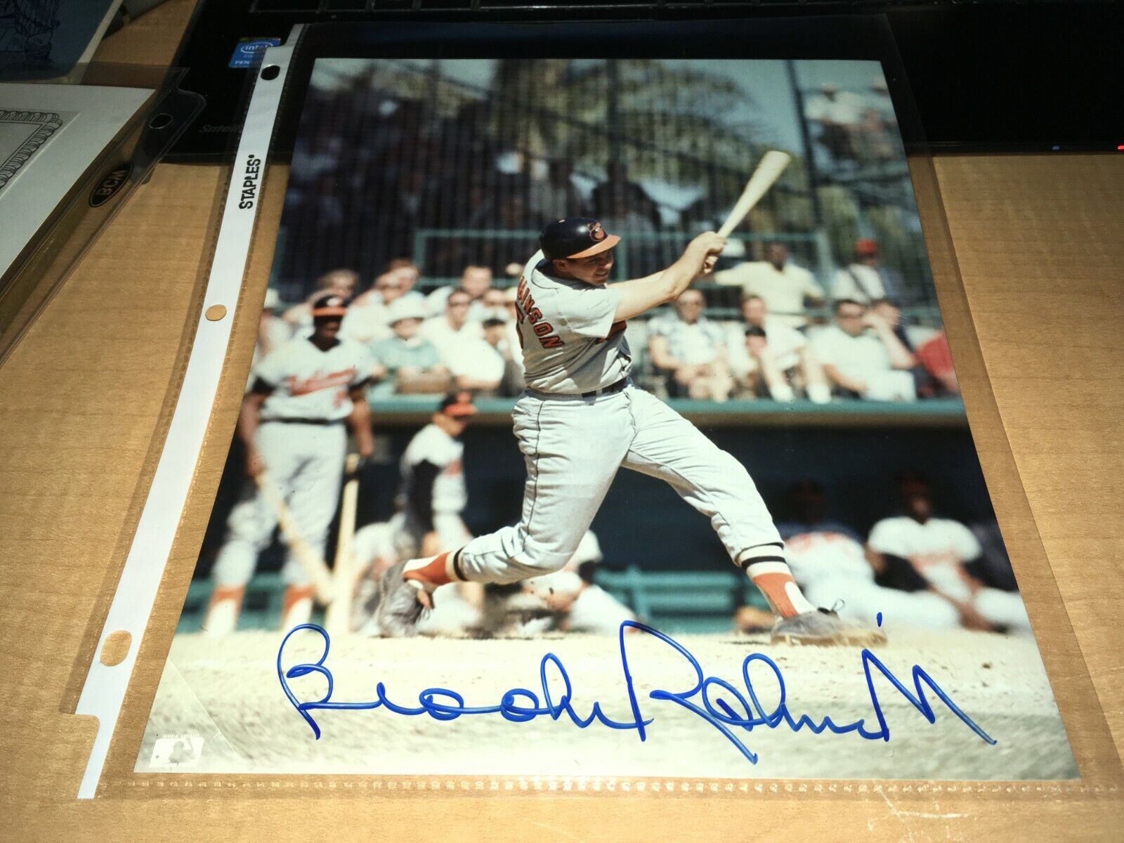 Brooks Robinson Baltimore Orioles HOF Signed 8 x 10