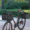 Foldable Bicycle Basket Detachable Handlebar Basket Handlebar Front Storage Rack