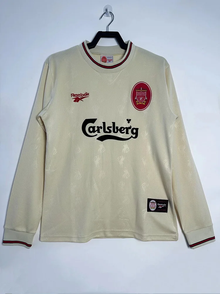 1996-97 Liverpool Away Long Sleeve Retro Shirt
