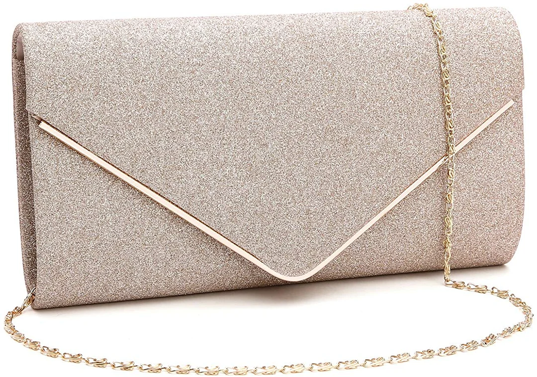 Shining Envelope Clutch Purses Evening Bag Handbags For Wedding and Party for women