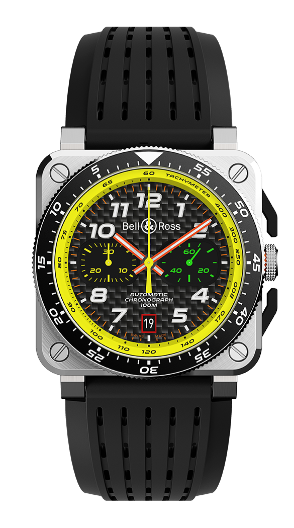 Bell & Ross Vintage BR 03-94 Chronograph Stainless steel Mens Watch