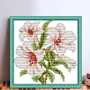 Flower Of Happiness - 14CT Stamped Cross Stitch 17*17cm/6.69*6.69in(Brand)