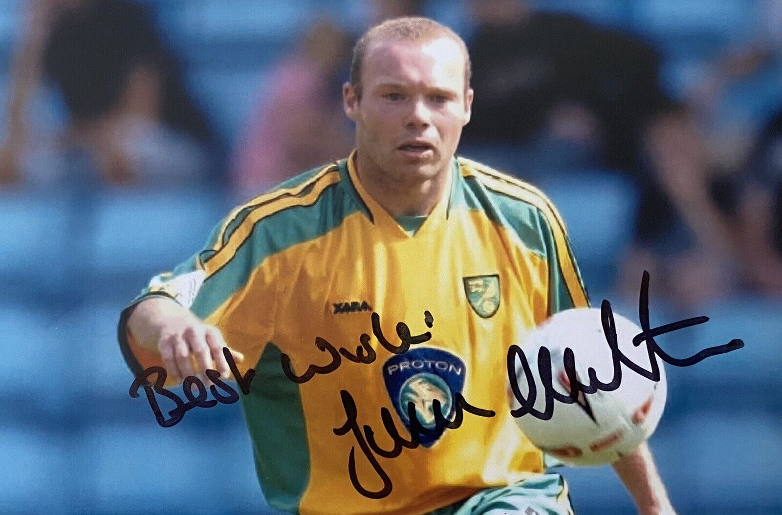 Simon Charlton Genuine Hand Signed Norwich City 6X4 Photo Poster painting 2