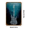 Guitar - Vintage Metal Signs - 20*30cm/30*40cm - Music