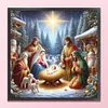 Nativity-14CT Stamped/Counted Cross Stitch 40*40cm/15.75*15.75in tapestrymarket