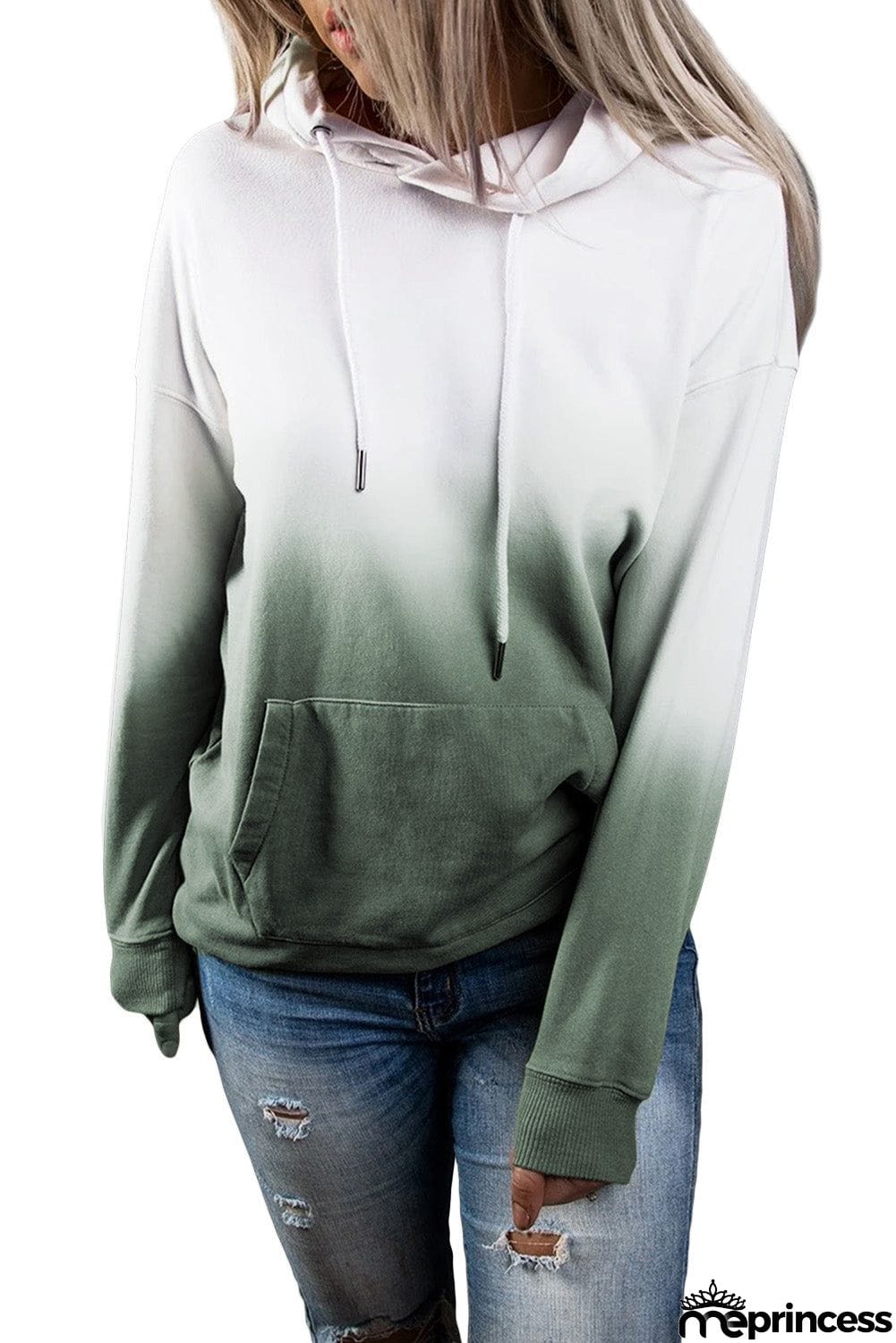 Gradient Long Sleeve Hoodie