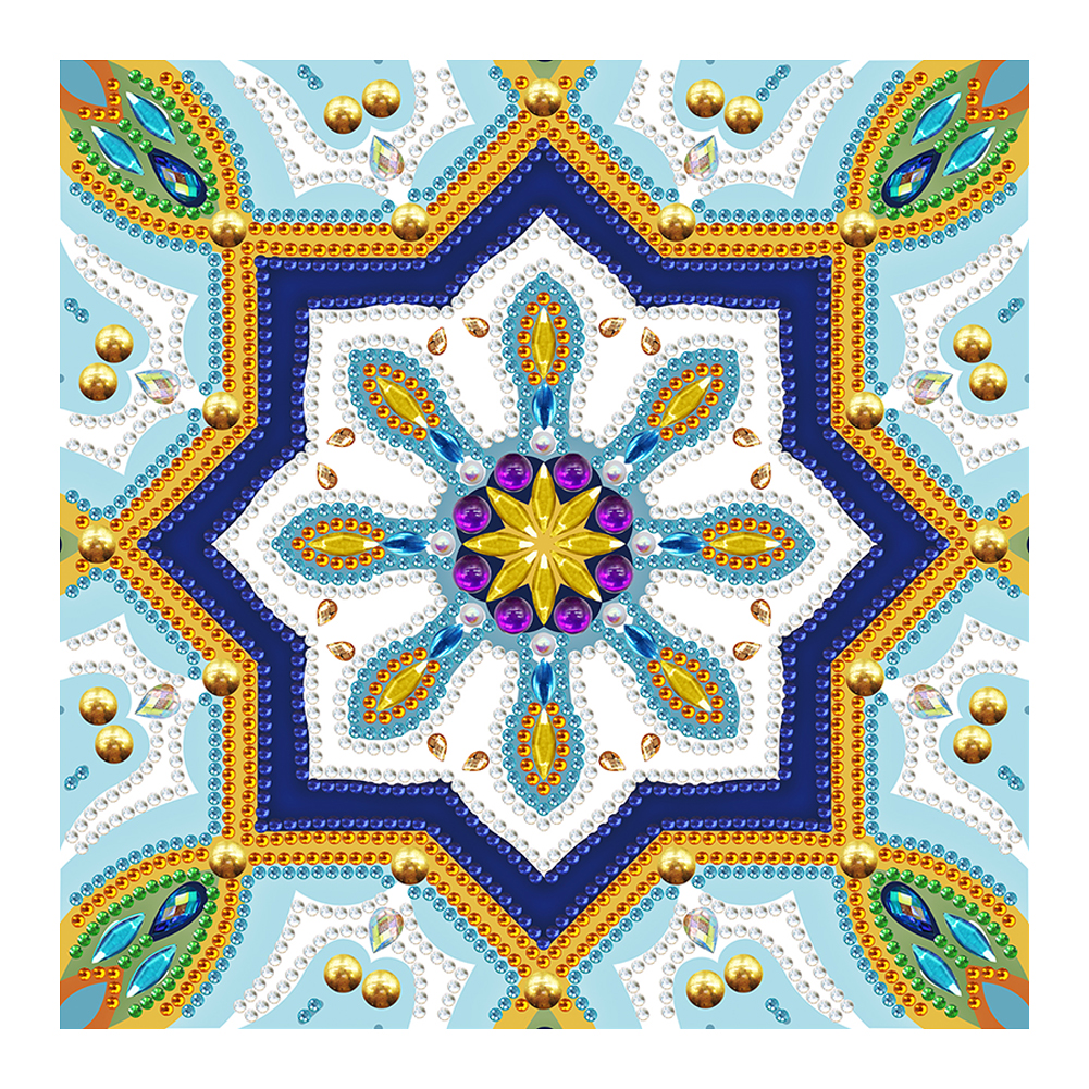 

Mandala - 5D DIY Craft Wall Sticker - 20*20CM, 501 Original
