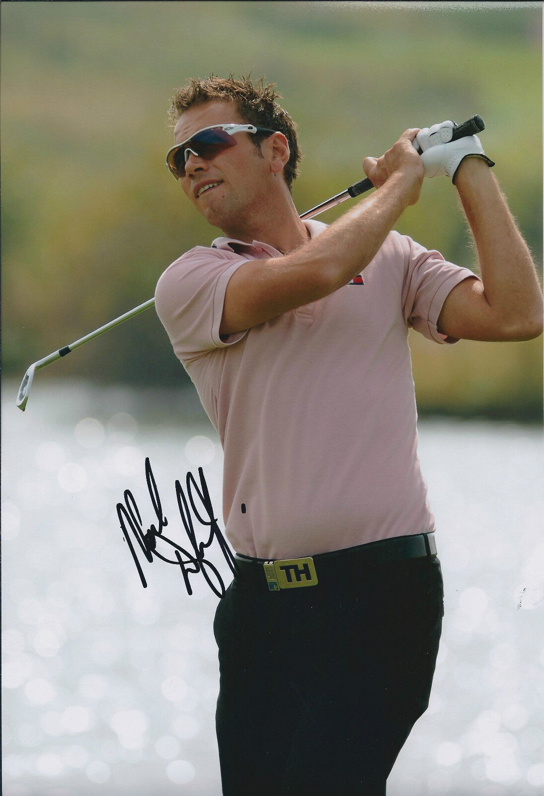 Nick DOUGHERTY SIGNED 12x8 Photo Poster painting AFTAL Autograph COA Caltex Masters WINNER GOLF