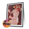 Diamond Painting-DIY Crystal Rhinestone Lady
