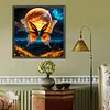 Diamond Painting -DIY Round Drill Butterfly Moon(40x40cm)