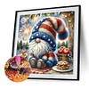 Diamond Painting-DIY Full Round Drill Flag Gnome