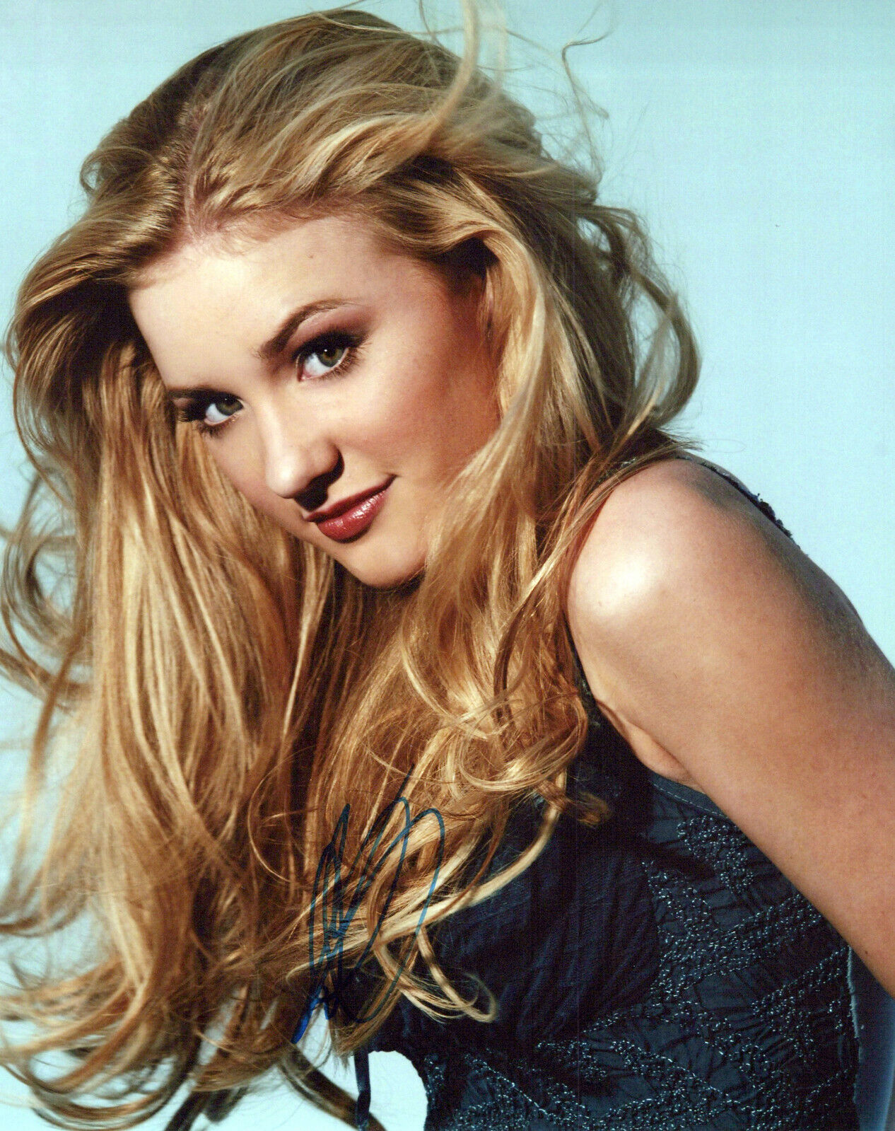 AJ Michalka glamour shot autographed Photo Poster painting signed 8x10 #1