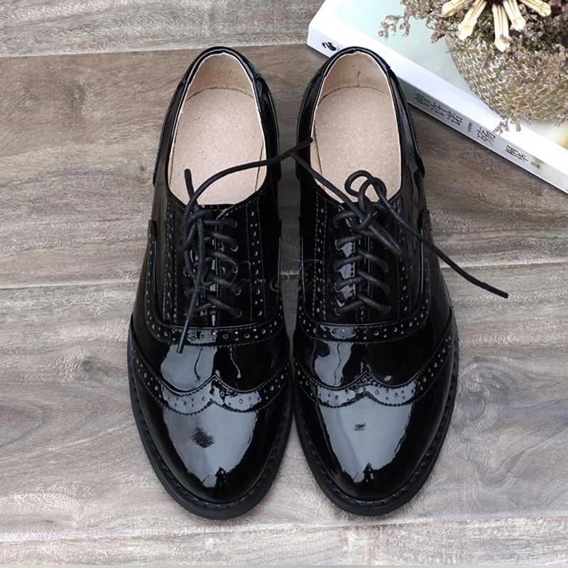 Women Oxford Spring Shoes Genuine Leather Loafers For Woman Sneakers Female Oxfords Ladies Single Strap 2021 Summer Shoes 1103