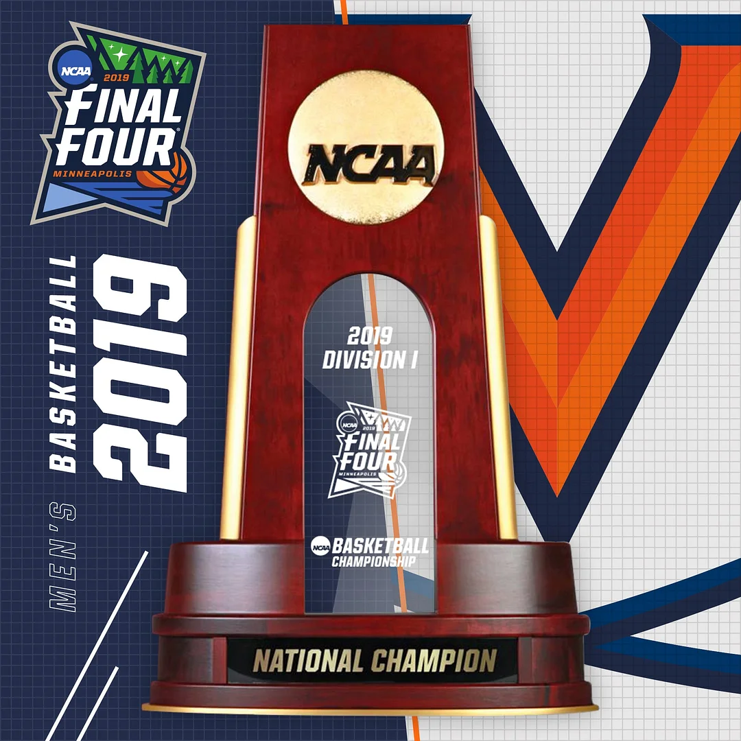 2019 NCAA Division I Men's Basketball National Championship Trophy(the Virginia Cavaliers)