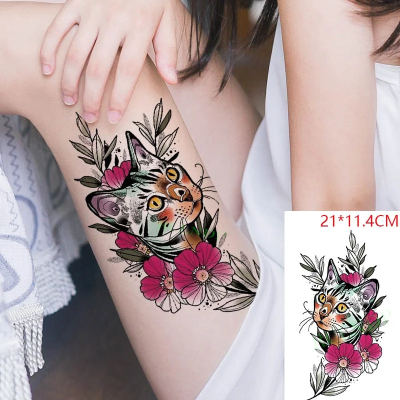 Waterproof Temporary tattoo sticker keep calm English letters words tatto stickers flash tatoo fake tattoos for men women