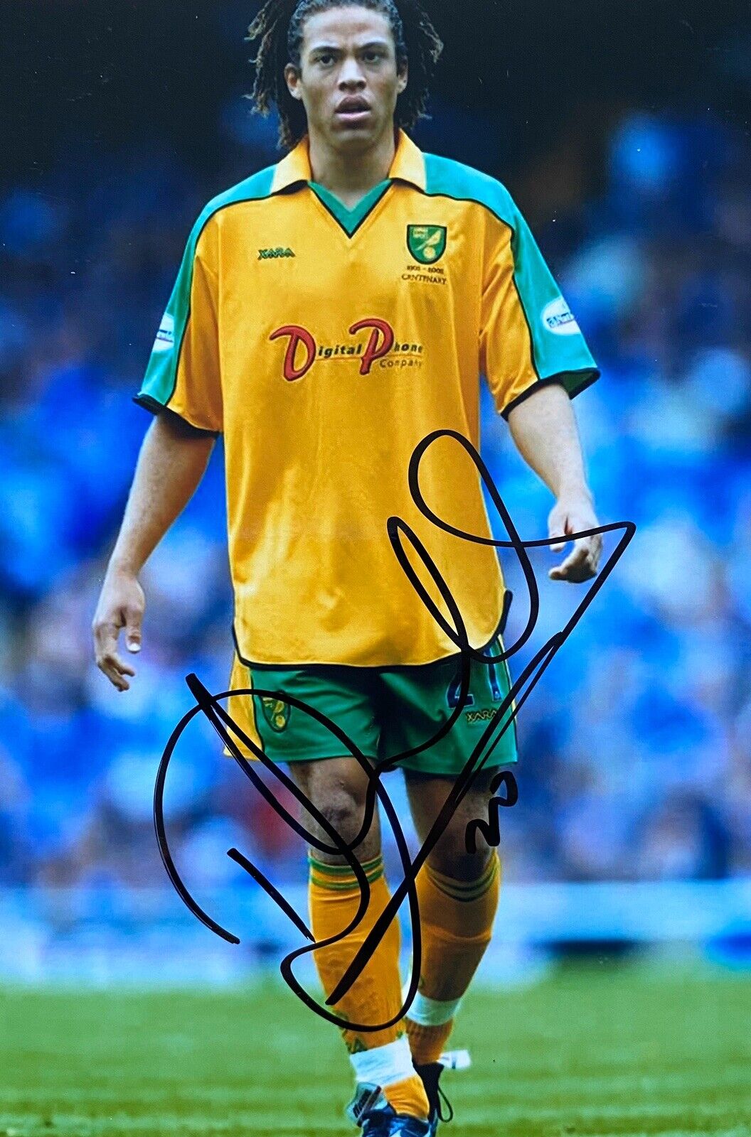 Darel Russell Hand Signed 6X4 Photo Poster painting - Norwich City