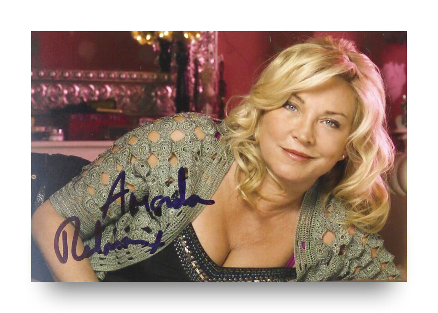 Amanda Redman Signed 6x4 Photo Poster painting New Tricks Sexy Beast Autograph Memorabilia + COA