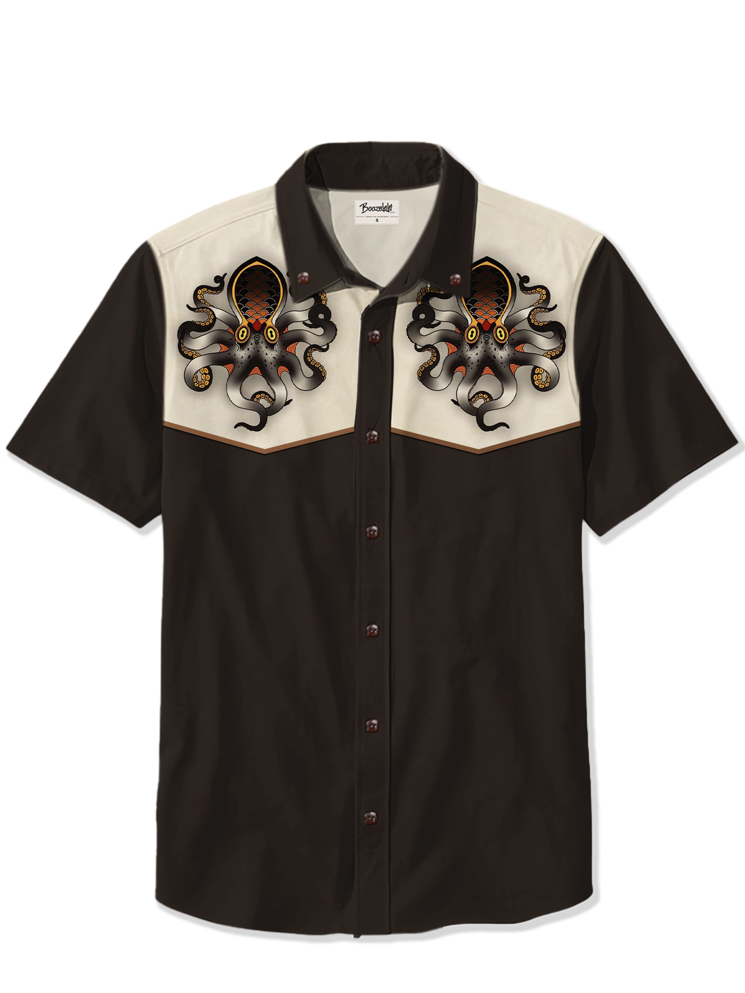 Retro Octopus - 100% Cotton Shirt