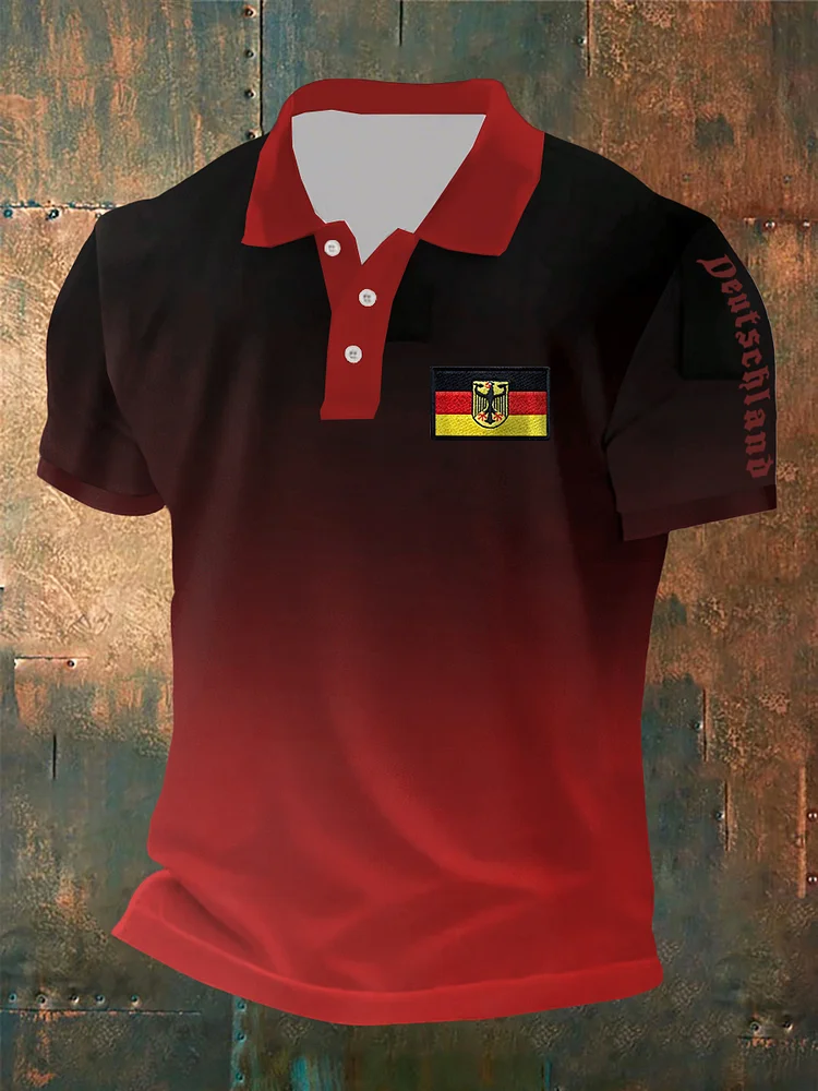 Kurzarm-Polos hirt für Männer Deutschland Design