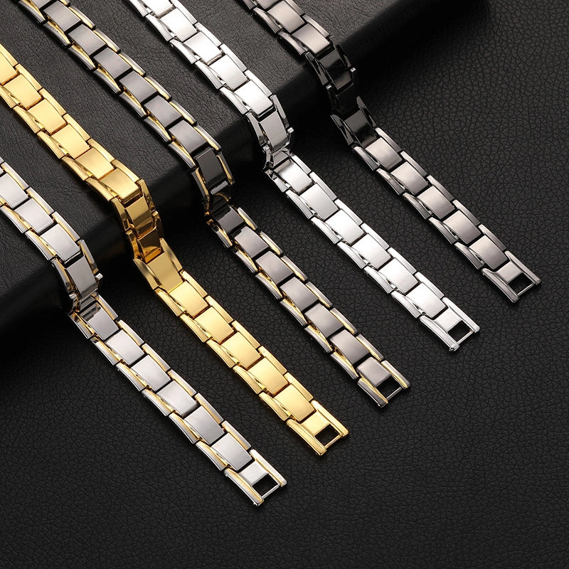 Fashion Geometric Metal Men’s Bracelets 1 Piece